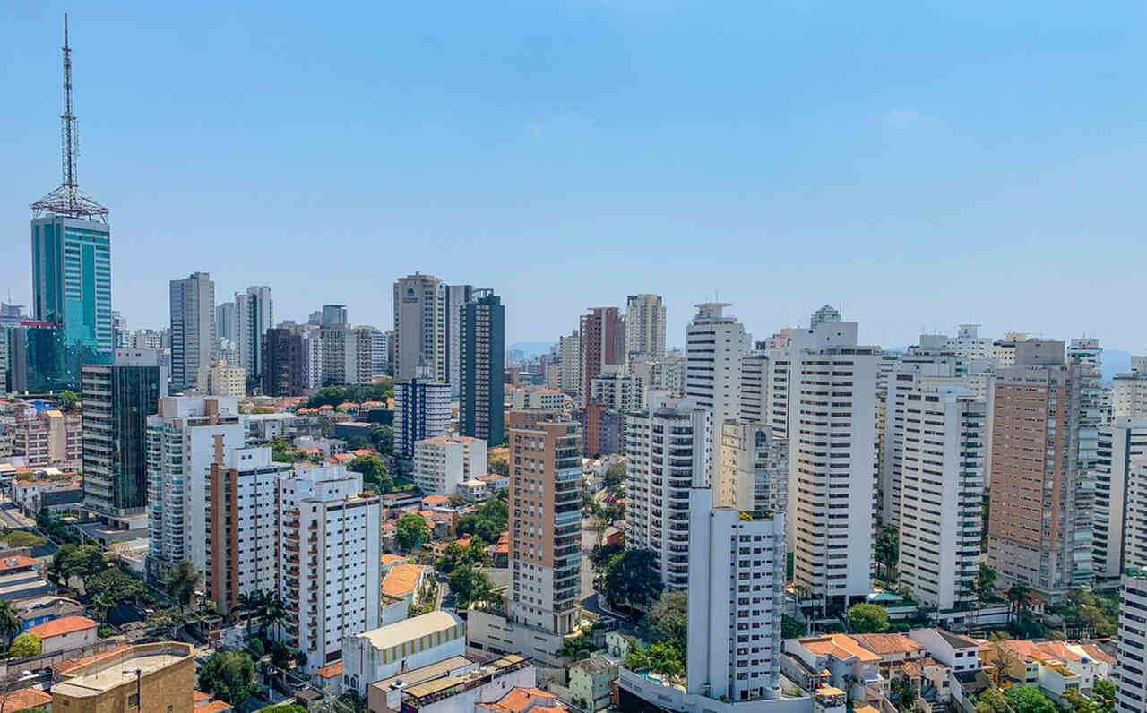 Mapa das zonas de São Paulo