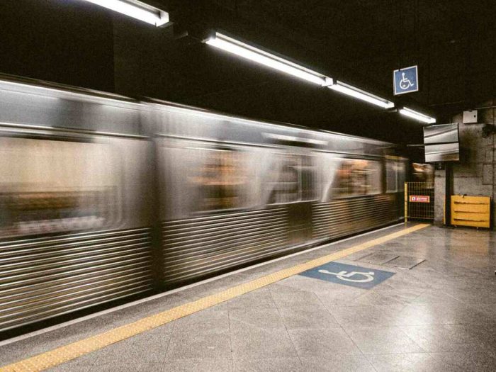 metrô em São Paulo