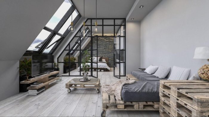 interior de imóvel loft