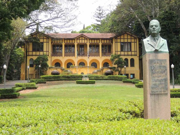 Parque da Água Branca, destaque dos bairros mais arborizados de SP.